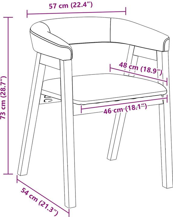 Image du produit vidaXL Esszimmerstuhl