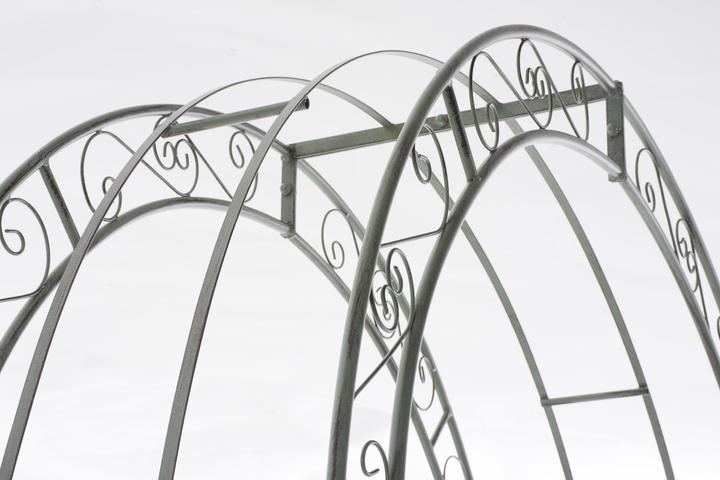 Produktbild Swisshandel24 Rosenbogen m. Tor Sina, antik-grün (41.50 cm, 108.50 cm)