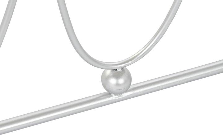 Actual product image DKD Home Decor Console Silver Metal White Marble 115 x 35 x 78 cm