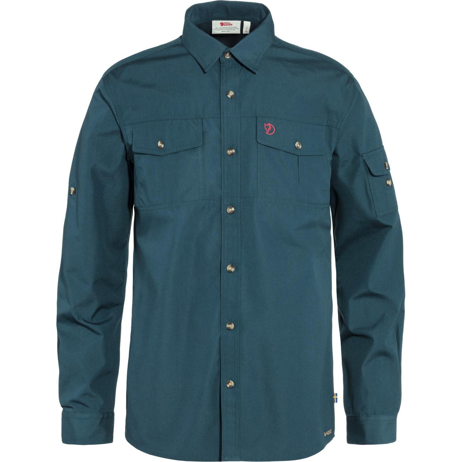 Fjällräven, Herren, Hemd, Singi Trekking Shirt, Blau, (L)
