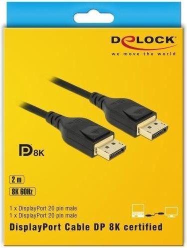 Actual product image Delock DisplayPort — DisplayPort (2 m, DisplayPort)
