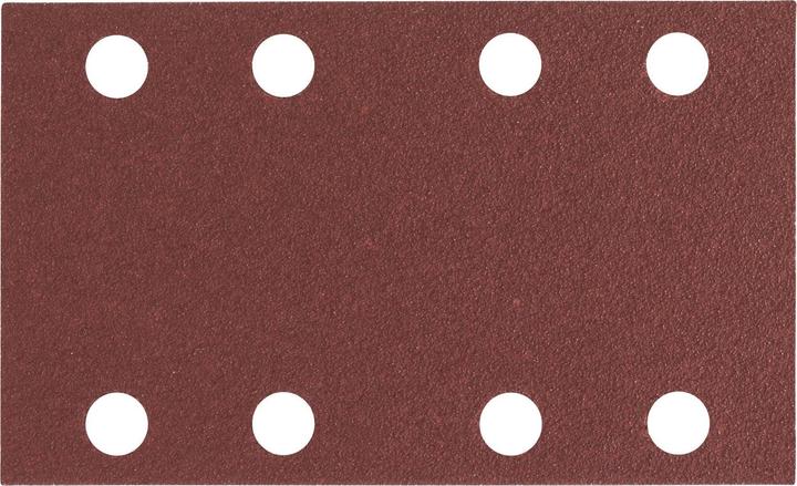 Produktbild Bosch Professional Zubehör Schleifblatt C430, 80 x 133 mm, 60, 8 Löcher, Klett, 10er-Pack (60)