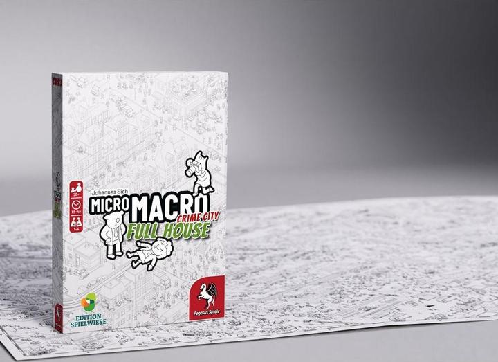 Actual product image Pegasus MicroMacro: Crime City 2 - Full House (German)