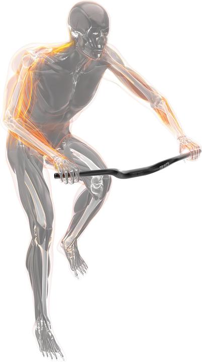 Produktbild Sqlab Lenker 310 3.0 Alu 31.8 - 35mm med rise (31.80 mm)