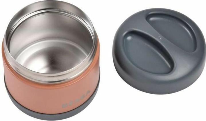 Actual product image Beaba Inox Portion Iso 500ml grey/terracotta