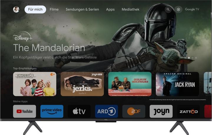 Produktbild TCL 50C655 (50", C65, QLED, 4K, 2024)