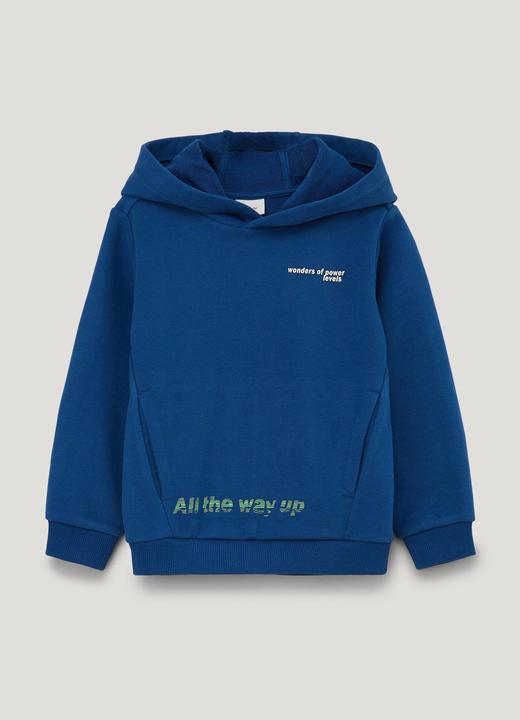 Produktbild s.Oliver Sweatshirt Sweatshirt mit Kängurutasche (92, 98)
