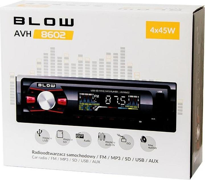 Actual product image Blow AVH-8602