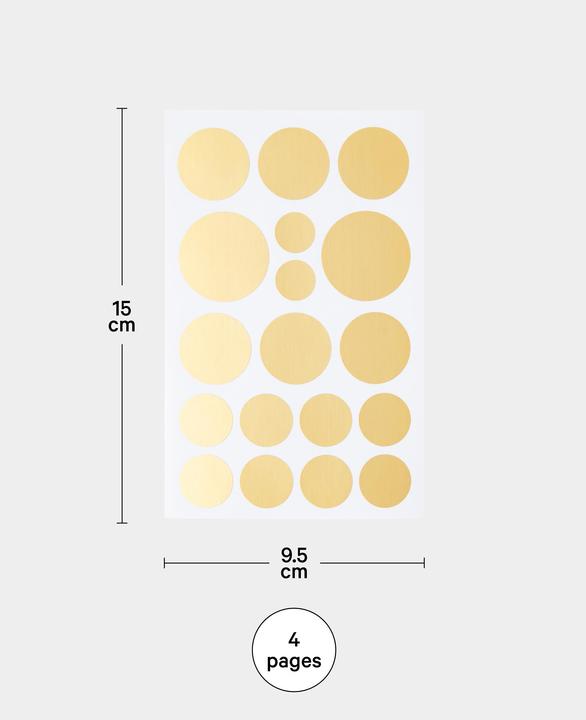 Immagine prodotto I Am Creative Adesivo punti oro