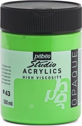 Actual product image Pebeo Studio Acrylics fine acrylic (Cadmium green imitation, 500 ml)