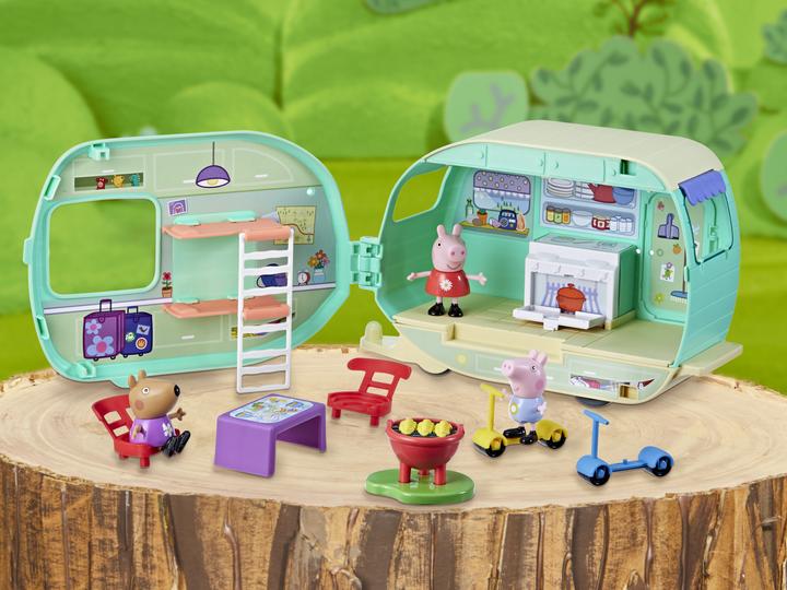 Actual product image Hasbro Peppa's Caravan