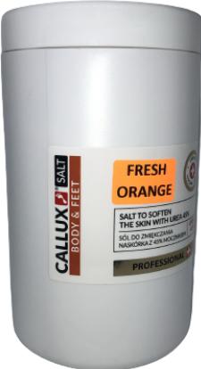Actual product image Callux Pro Salt Fresh Orange 1000g (Foot deodorant & powder)