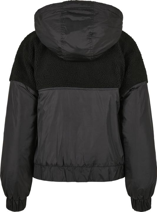 Immagine prodotto Urban Classics Giacca Sherpa Mix Pull Over da donna (4XL)