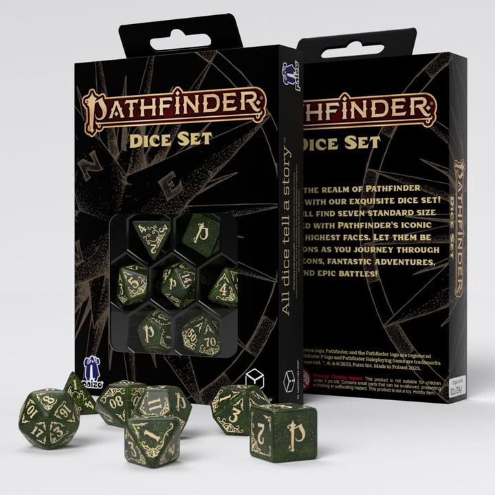 Actual product image Q Workshop Pathfinder Dice Set Strange Arcadia (7)