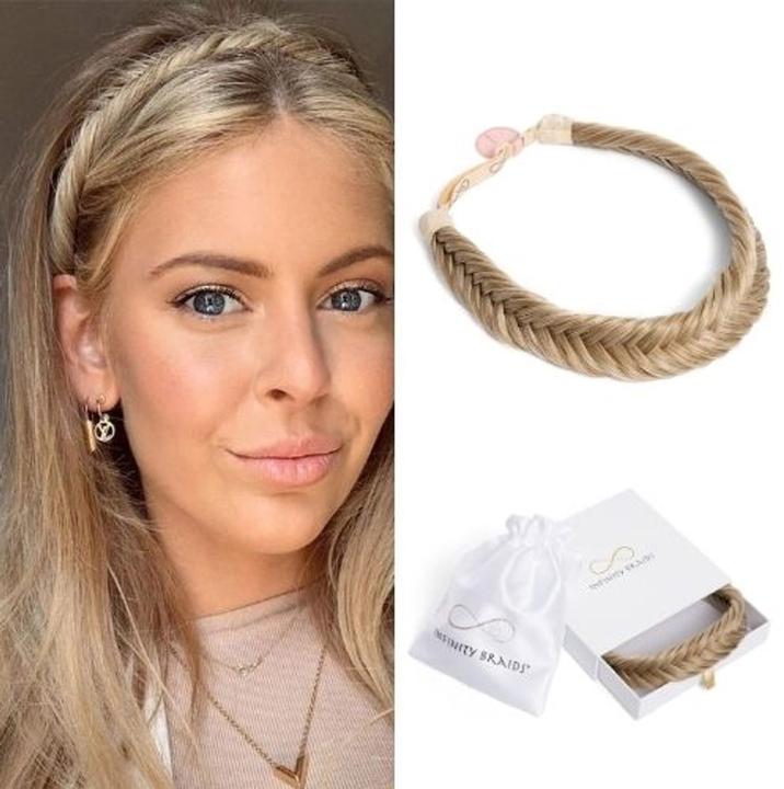 Immagine prodotto Infinity Braids Fishtail Braid Jolie Spring Lush