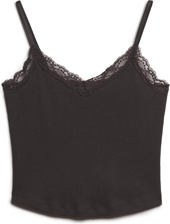 Immagine prodotto Superdry Kurzes Athletic Essentials Trägertop mit Spitzenbesatz (10XL, 11XL, 12XL)