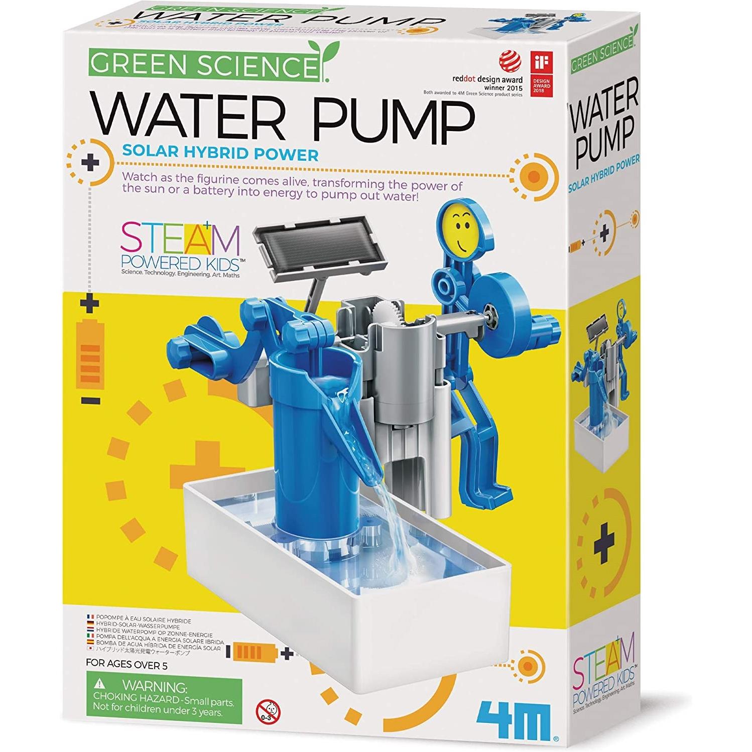 4M Kidzlabs Green Science/Hybrid Solar Engineering: Waterpomp