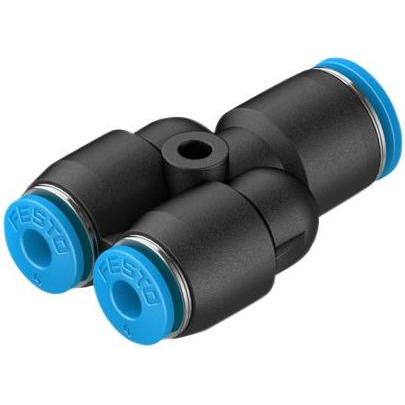 Festo, Tecnologia di connessione dei tubi, Push in Y Connector, 6mm, 4mm