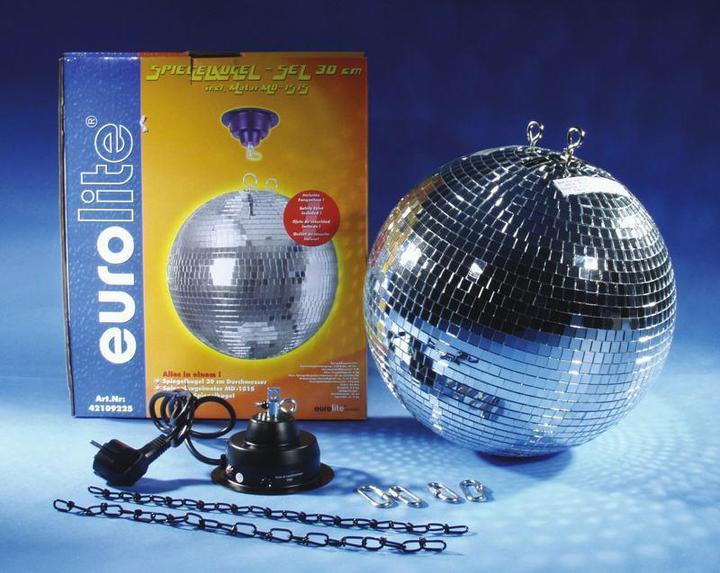 Image du produit Eurolite Boule à facettes avec moteur MD-1515 (30 cm)