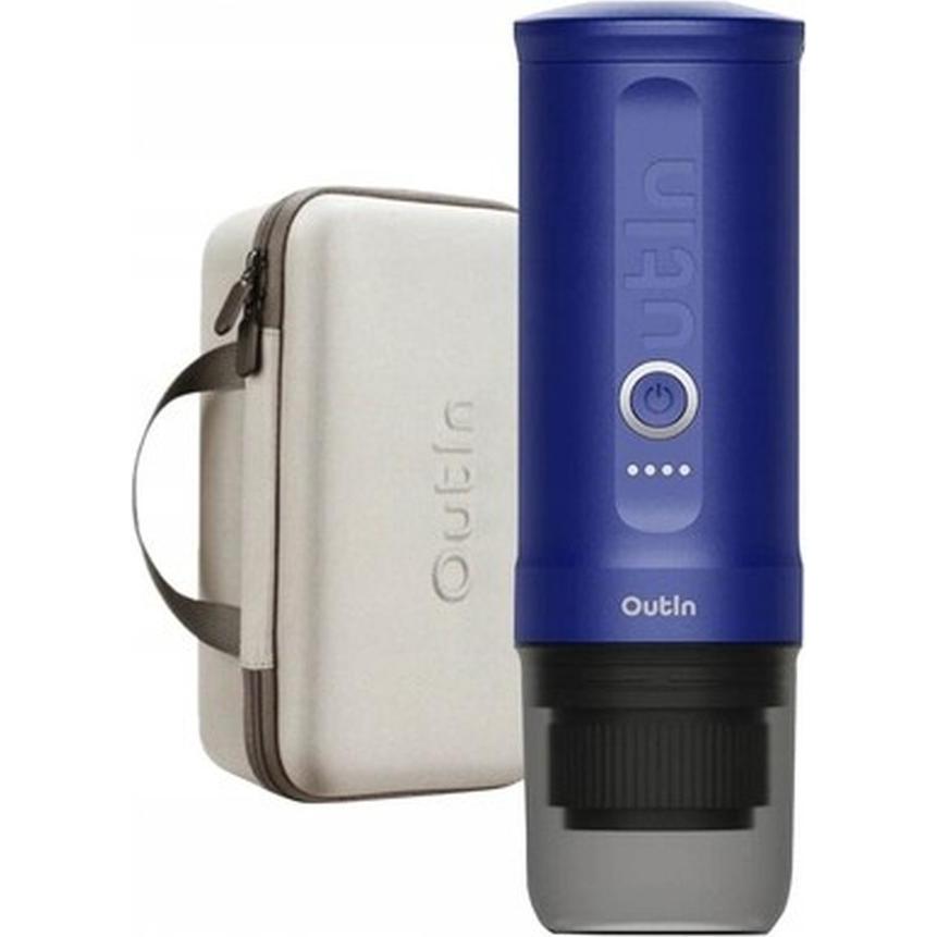 OutIn Nano-Espressomaschine - tragbare Espressomaschine + ozeanblaues Zubehör (53468120)