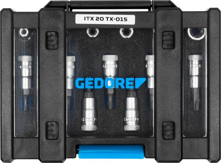 Actual product image Gedore ITX 20 TX-015 Screwdriver set 1/4" 15 pieces TX