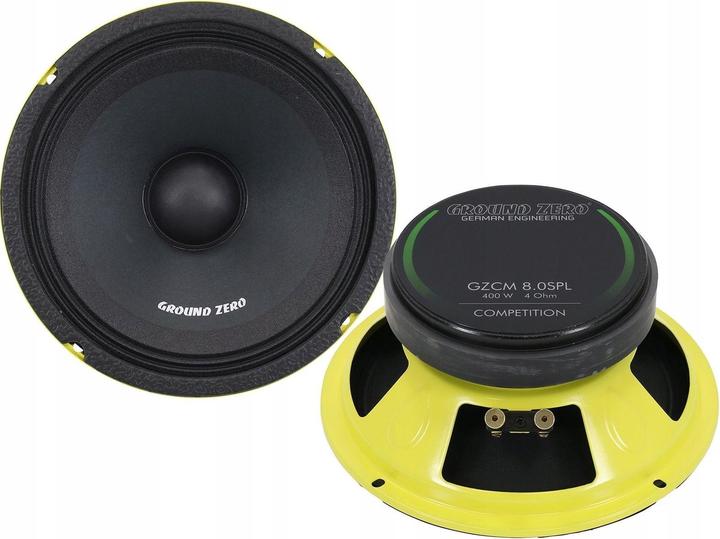 Produktbild Ground Zero Competition Gzcm 8.0spl (400 W, 20 cm)