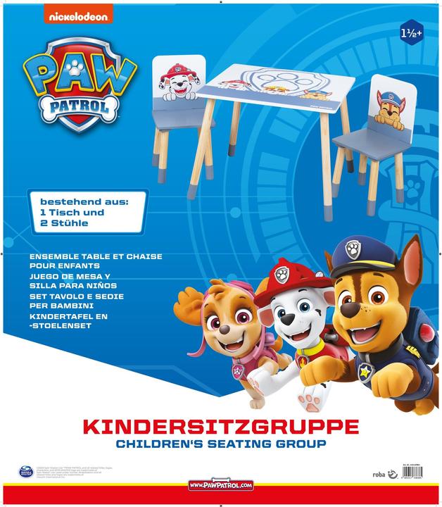 Produktbild Roba Kindersitzgruppe Paw Patrol (Kindersitzgruppe)