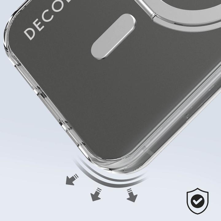 Produktbild Decoded Recycled Plastic Loop Stand Backcover iPhone 15 Plus Transparant (Apple iPhone 15 Plus)