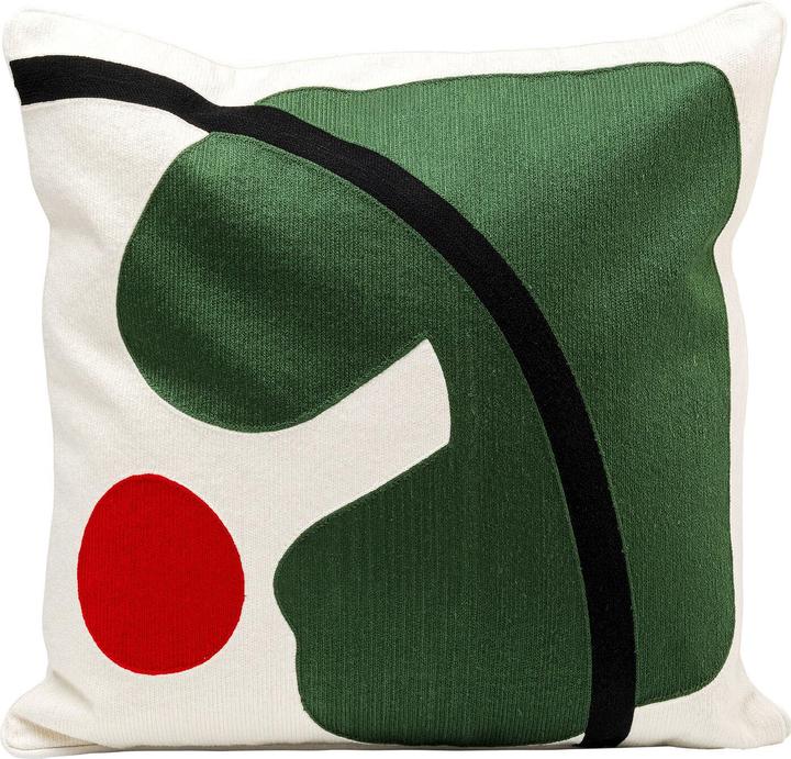 Produktbild Kare Design Kissen Art Line Grün 50x50cm (50 x 50 cm)