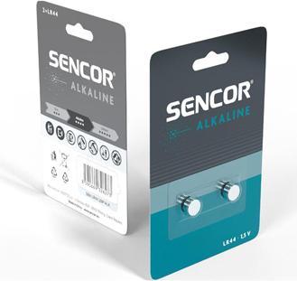 Produktbild Sencor Einmal alkalisch Batterie LR44, 2-pack (2 Stk., LR44)