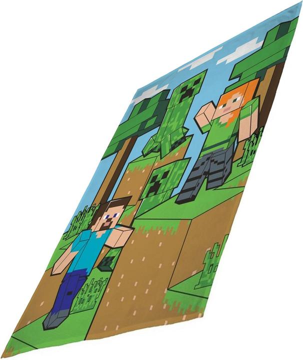 Image du produit Minecraft Couverture Fleece blocs de construction (150 x 100 cm)