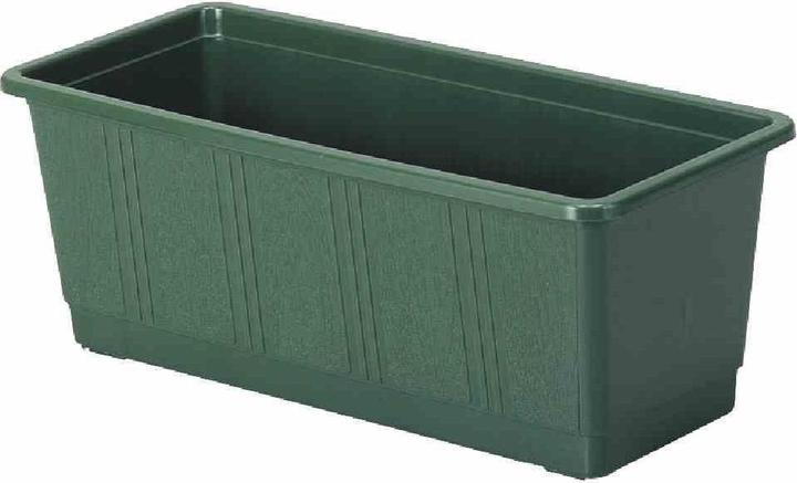 Produktbild Geli Blumenkasten Standard, eckig, 40x17,5x14,5 cm, aus Kunststoff in grün (17.50 cm)