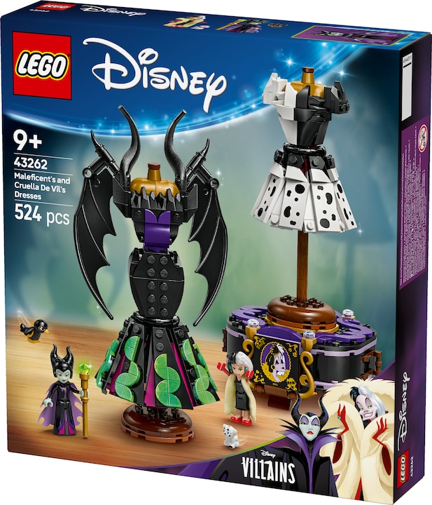 Actual product image LEGO The dresses of Malefiz and Cruella De Vil (43262, LEGO Disney)
