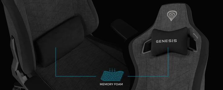 Actual product image Genesis Computer chairs / desks Gaming Chair | Nitro 660 | Grey