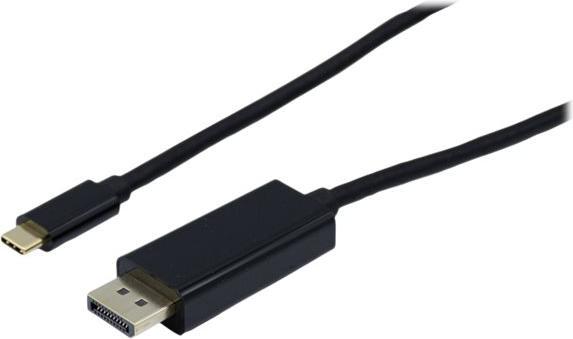 Actual product image Exertis Connect USB Type C to Displayport 1.4 8K Adapter Cable, 1.0 m (1 m)