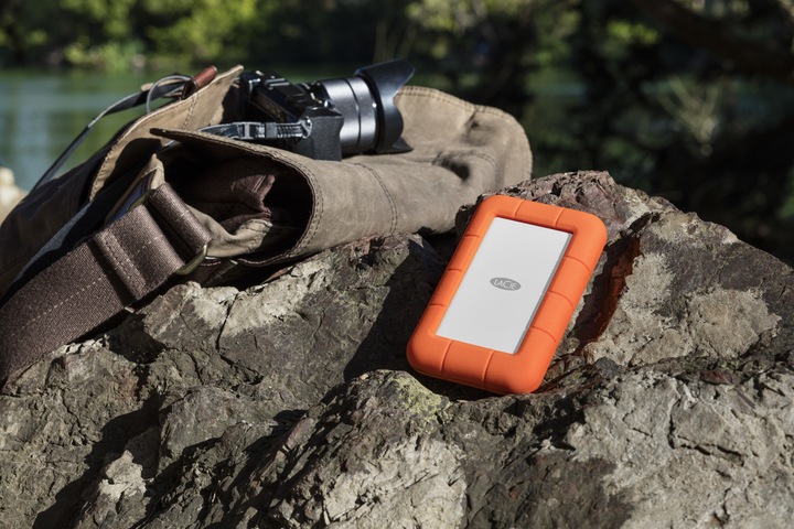 Actual product image LaCie Rugged USB-C (5 TB)