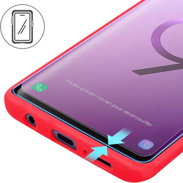 Immagine prodotto Avizar Bordi arrotondati + bordo (1 pz., Samsung Galaxy S9)