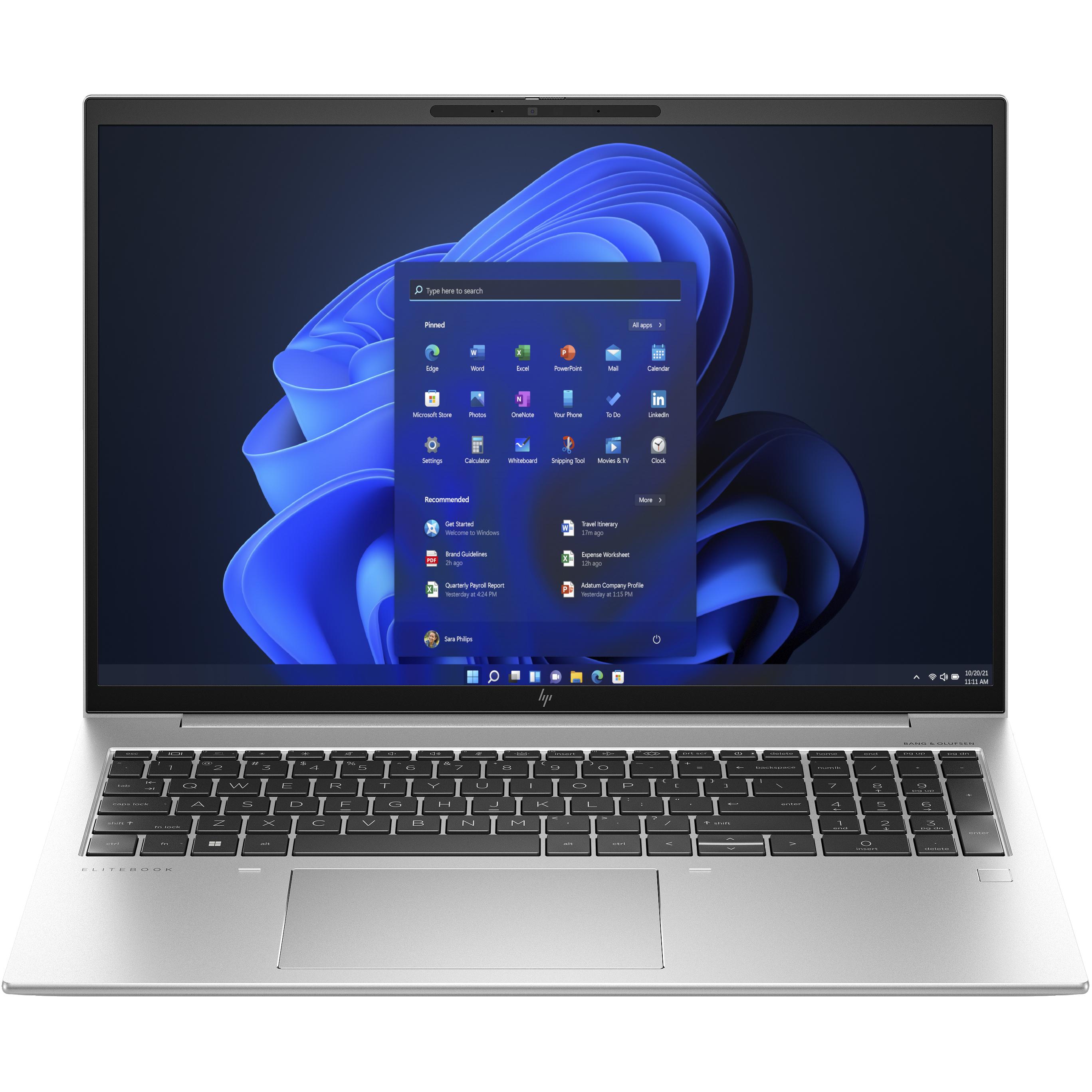 HP EliteBook 860 G10 (16", Intel Core i7-1360P, 32 GB, 1000 GB, DE), Notebook, Silber