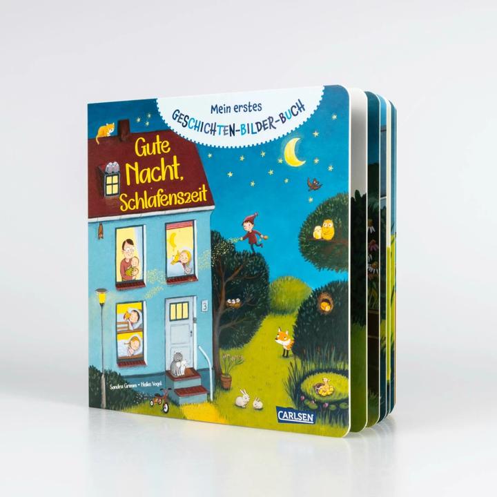 Immagine prodotto Mein erstes Geschichten-Bilder-Buch: Gute Nacht, Schlafenszeit (Tedesco, Heike Vogel, Sandra Grimm, 2024)