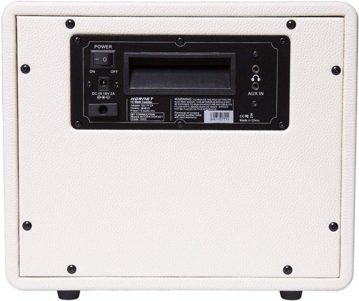 Immagine prodotto Mooer Hornet White modelling guitar amplifier combo 15W (Chitarra, 15 W)