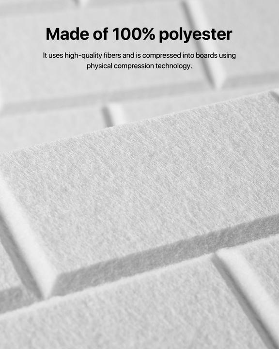 Produktbild Soundsbay Rechteckiges Akustikplatten Set (18 Stk.)