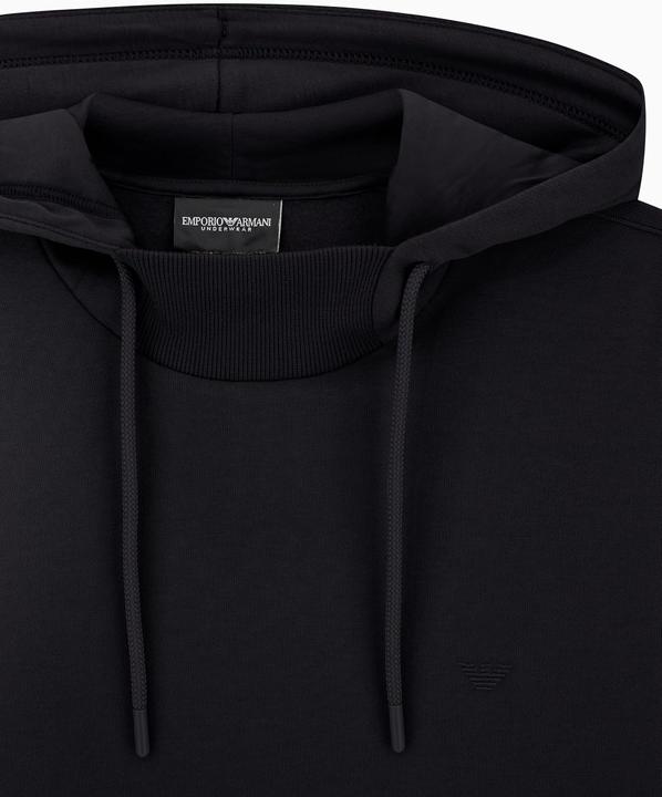 Actual product image Emporio Armani Basic Terry Hoodie (XL)