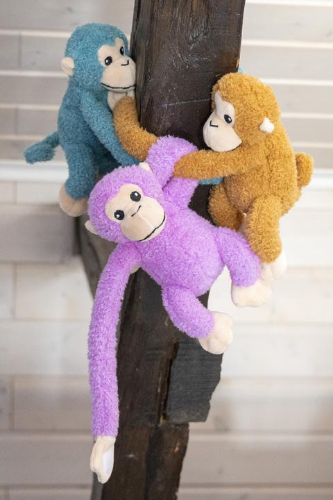 Actual product image Tactic Jungle Mates soft toy - Purple monkey (33 cm)