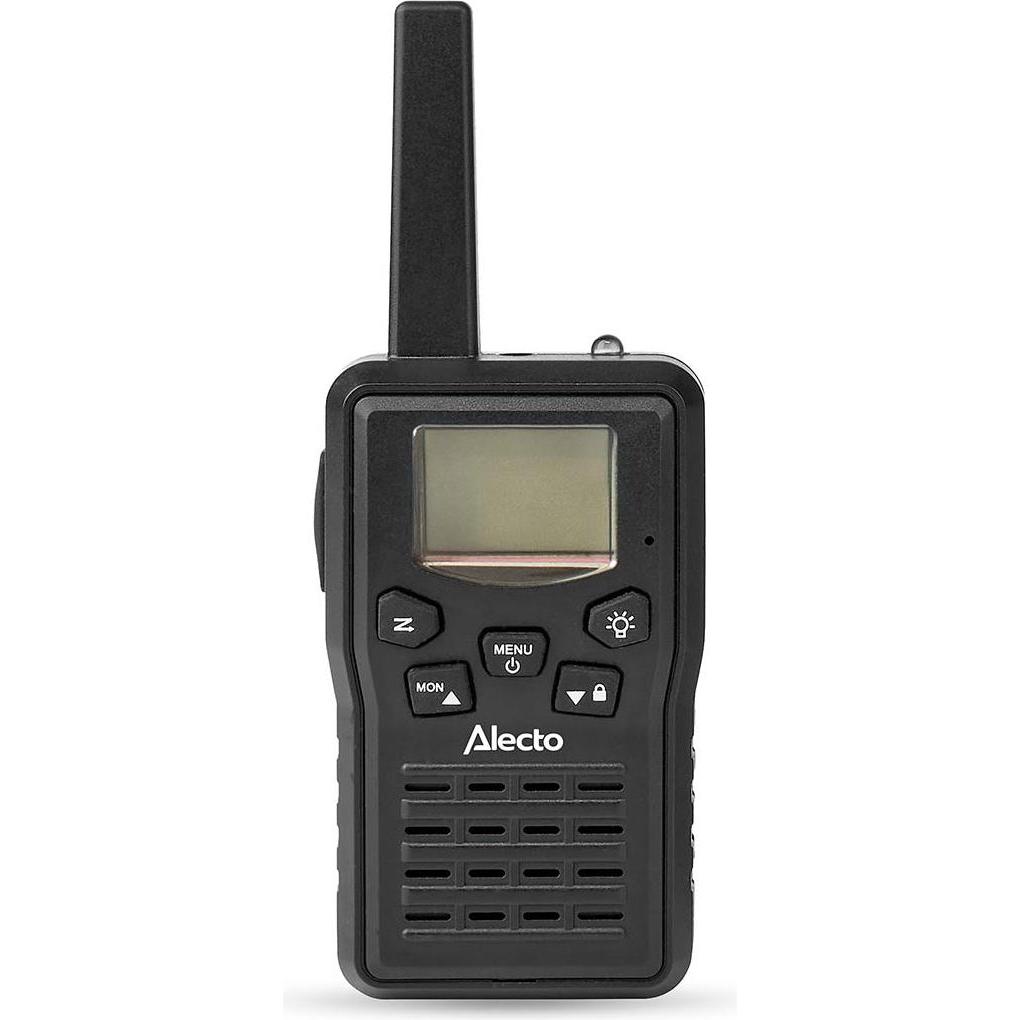 Alecto Walkie-Talkie Set 2 Handsets Bis zu 10 km Frequenzkanäle: 8 PTT / VOX 24 h Standby, Walkie talkie
