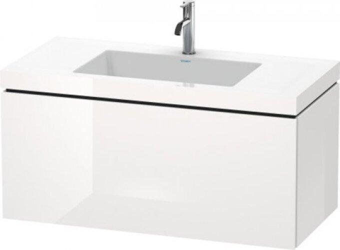 Image du produit Duravit Meuble sous-lavabo L-CUBE avec lavabo Vero Air 500x1000x480mm 1 HL NB geb