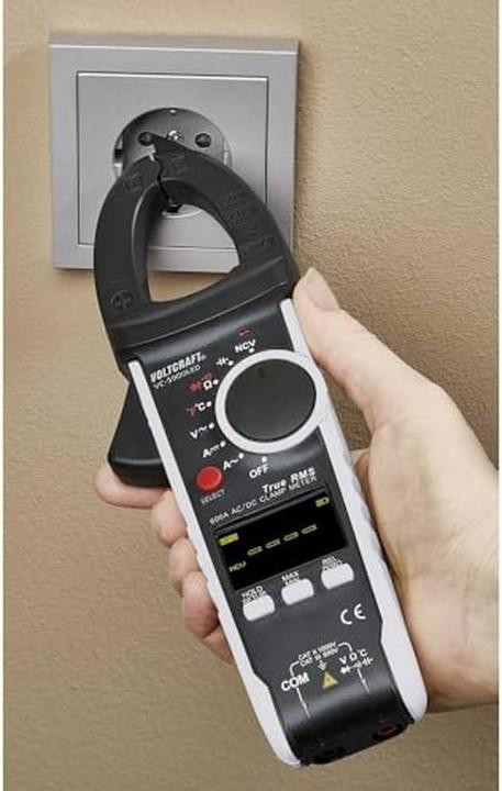 Actual product image Voltcraft Digitales Zangen-Multimeter VC-590OLED (CAT II 1000V, CAT III 600V)