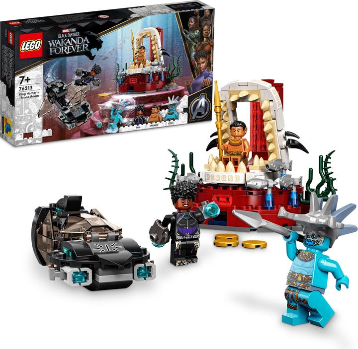 Produktbild LEGO König Namors Thronsaal (76213, LEGO Marvel)