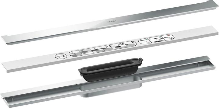 Produktbild Axor Drain Fertigset Durschrinne, 700mm, zur Wandmontage, 42525 (700 mm)