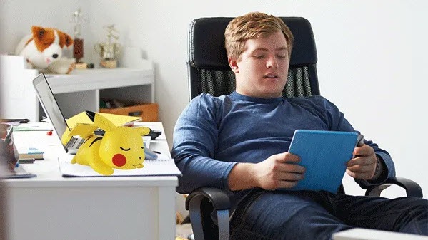 Produktbild Teknofun Pokemon LED-Lampe schlafendes Pikachu