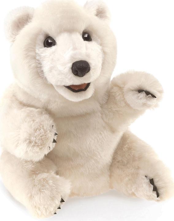 Produktbild Folkmanis Eisbär sitzend